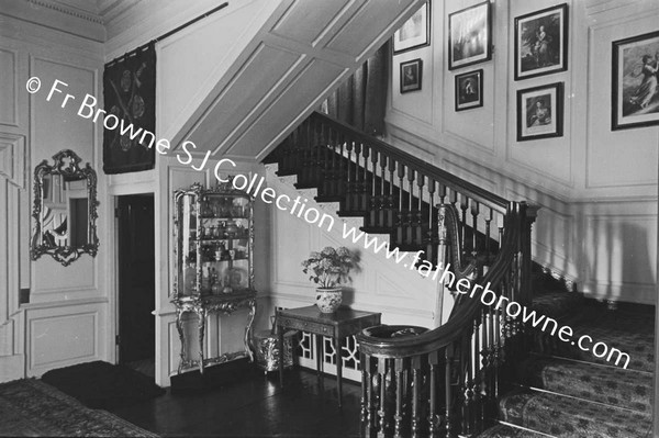 HOWTH CASTLE STAIRCASE FROM HALL